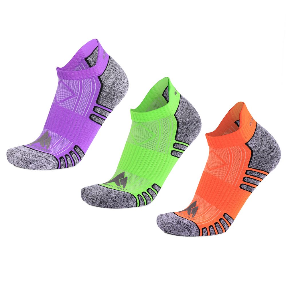 Набор из 3 пар спортивных женских носков Monterno Sport, фиолетовый